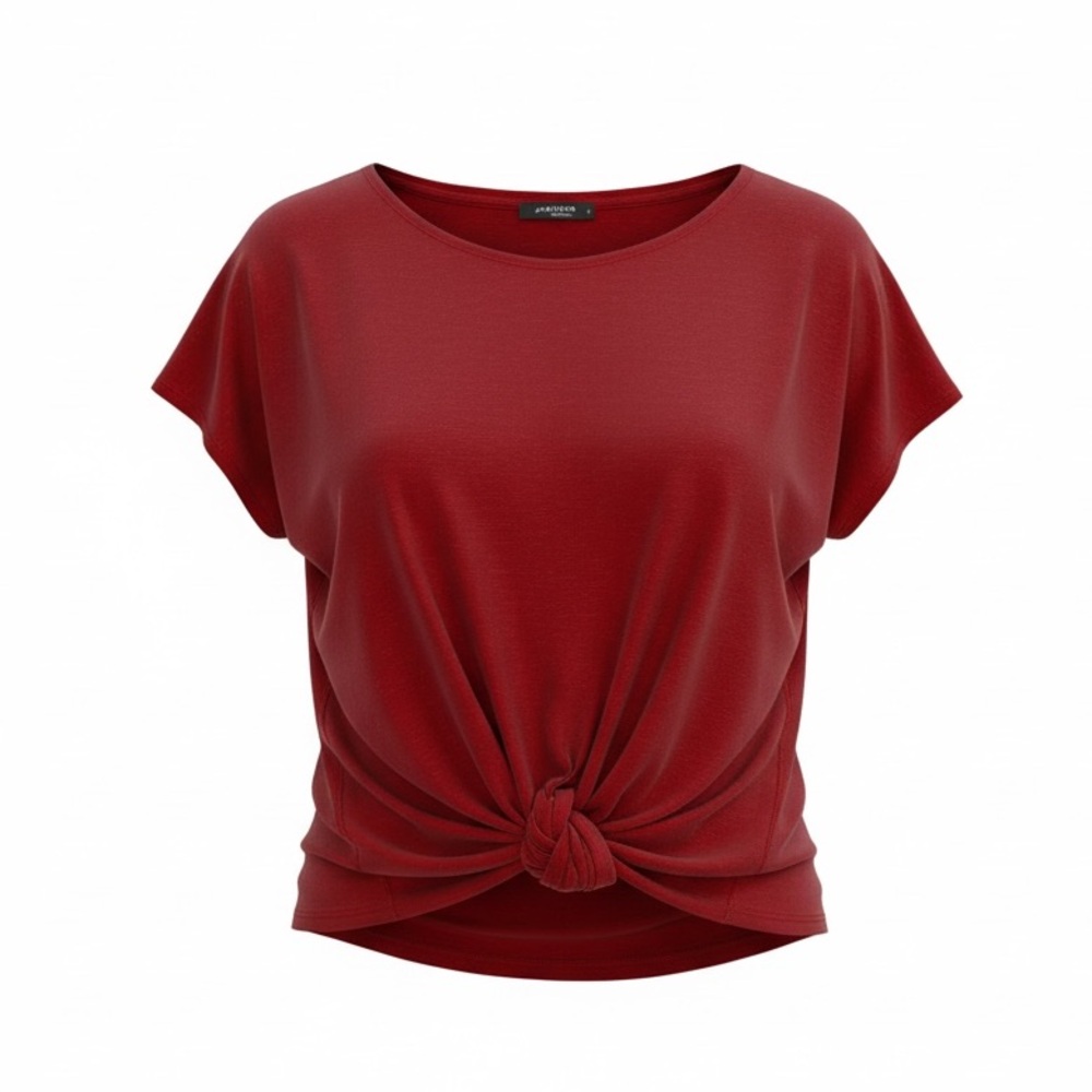 Women's Red Knot Front Top